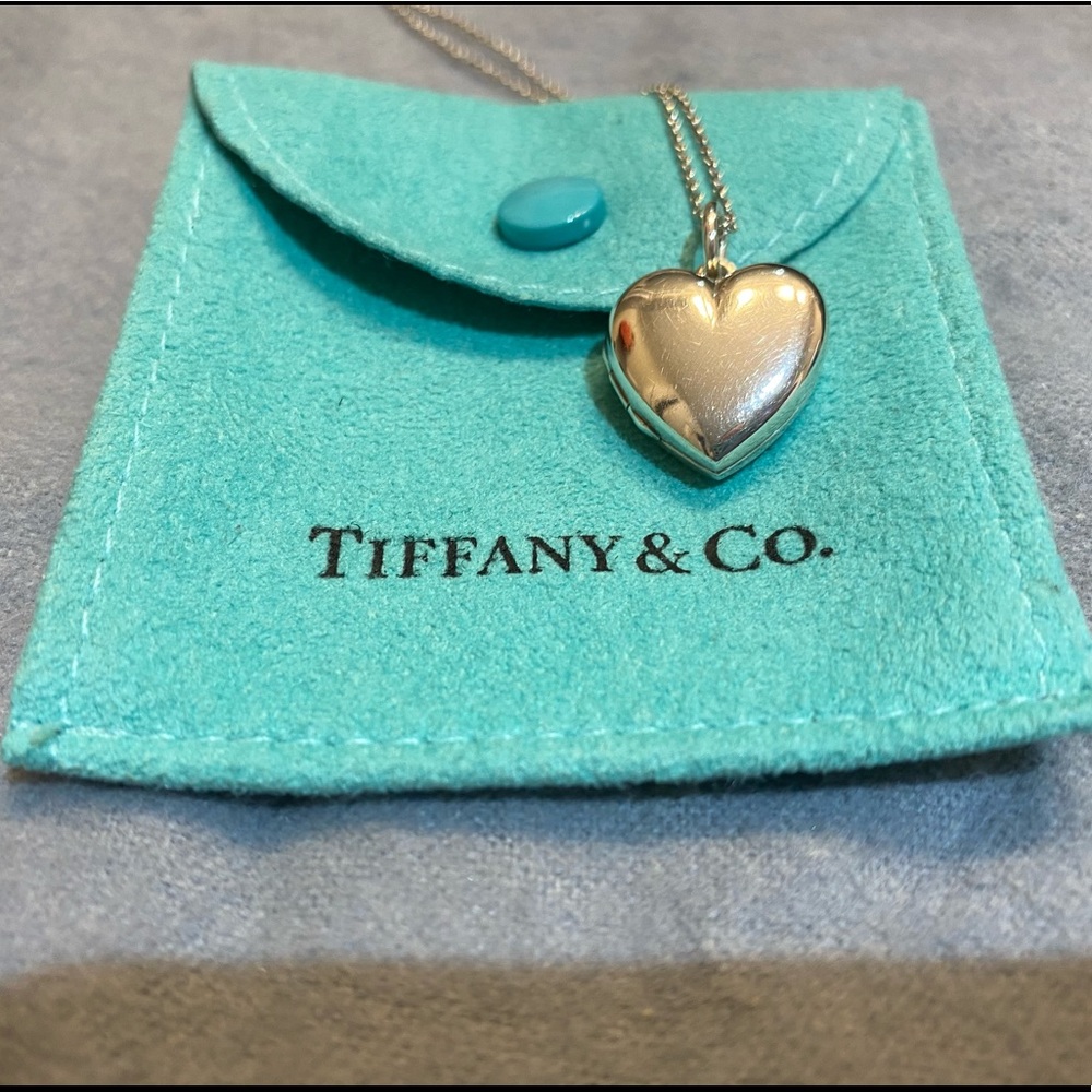 Tiffany & Co. Heart Locket Necklace